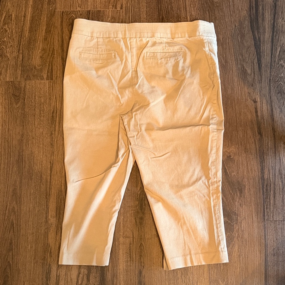 Kim Rogers, Khaki, Pull-On, Tummy Control, Stretch Pants - Picture 3 of 3